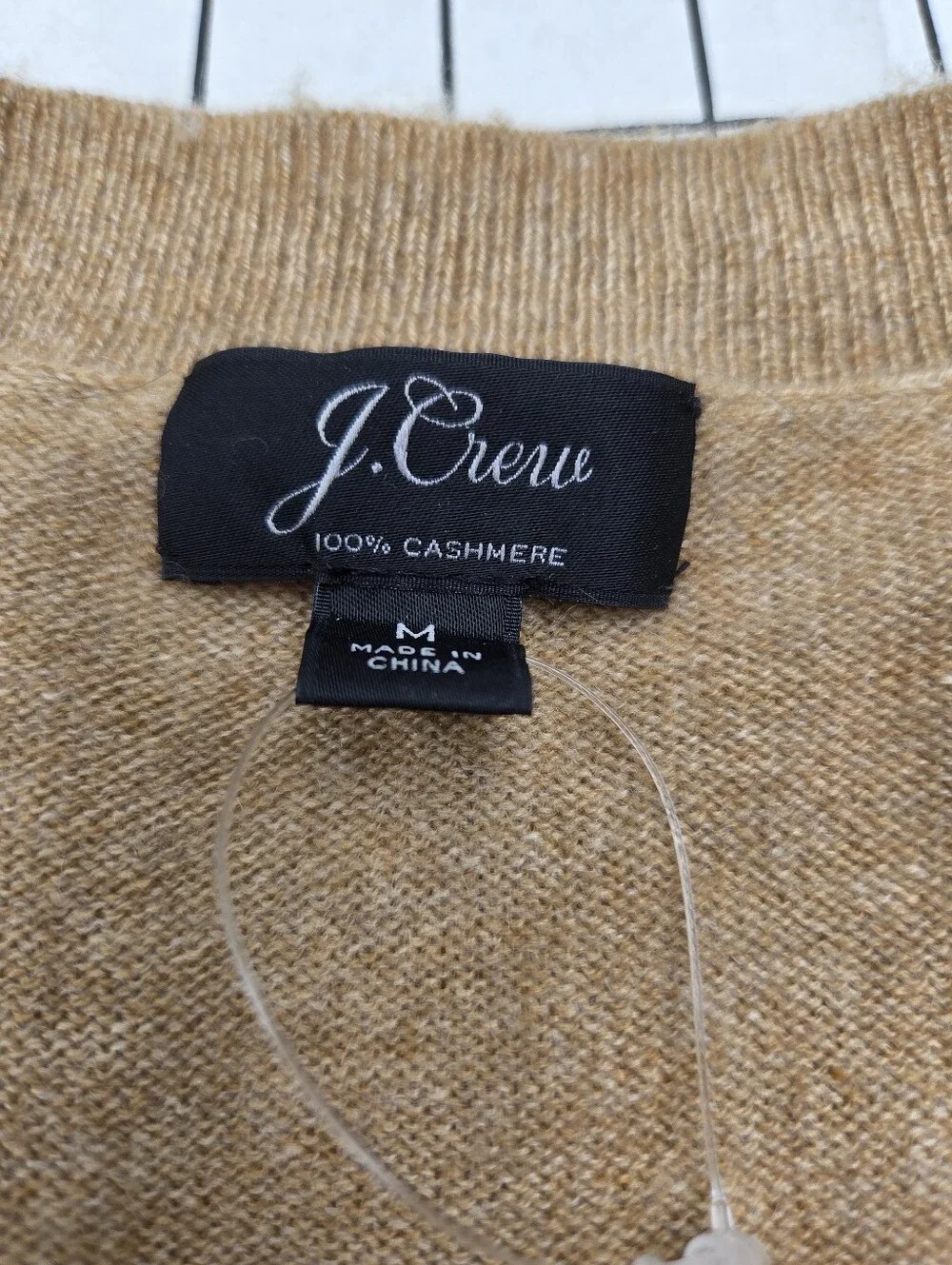 J. Crew Striped Cashmere Sweater